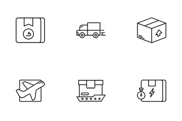 Delivery Service Icon Pack