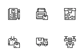 Delivery Services Icon Pack