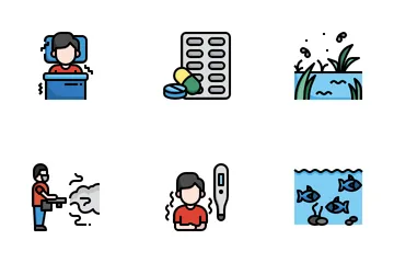 Dengue Fever Icon Pack