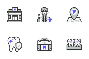 Dentaire Pack d'Icônes