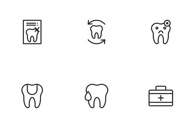 Download Dental Icon pack Available in SVG, PNG & Icon Fonts