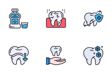 Dental Paquete de Iconos