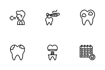 Dental Care Icon Pack