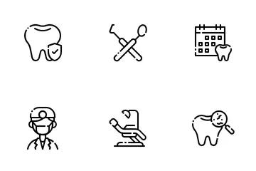 Dental Care Icon Pack