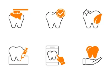 Dental Care Icon Pack