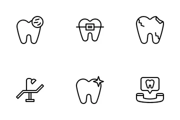 Dental Care Icon Pack