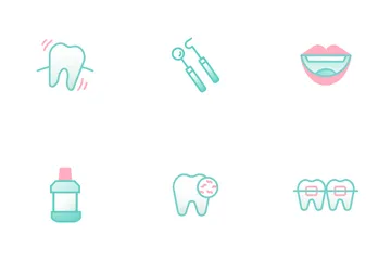 Dental Care Icon Pack