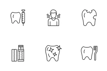 Dental Care Icon Pack