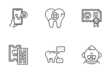 Dental Care Icon Pack