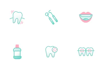 Dental Care Icon Pack