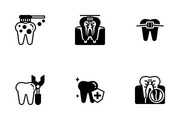 Dental Pacote de Ícones