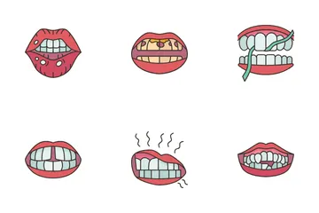 Dental Problems Icon Pack