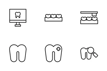 Dente Pacote de Ícones