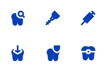 Dentist And Tooth Icon Pack