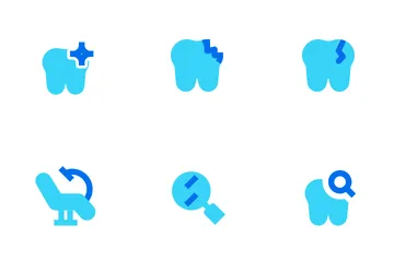 Dentist And Tooth Icon Pack