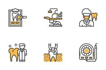 Dentist Elements Icon Pack