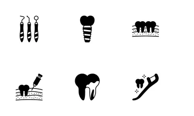 Dentist Icon Pack