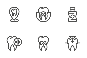 Dentist Set Icon Pack