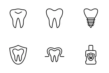 Dentiste Pack d'Icônes