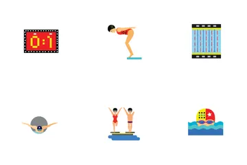 Deporte acuático Icon Pack