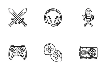 Deporte Gaming Paquete de Iconos