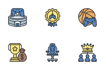 Deportes electrónicos Paquete de Iconos