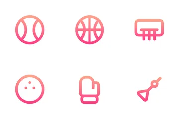 Deportes y fitness Icon Pack