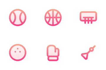 Deportes y fitness Icon Pack