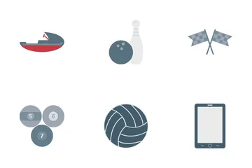 Deportes y juegos Paquete de Iconos