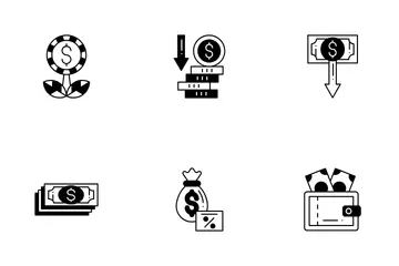 Deposit Investment Icon Pack