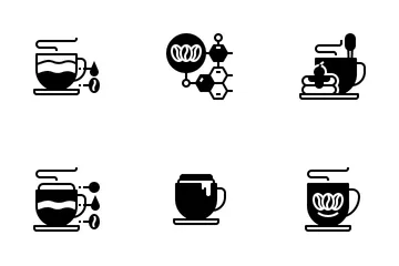 Der Kaffee Icon Pack