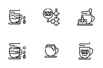 Der Kaffee Icon Pack