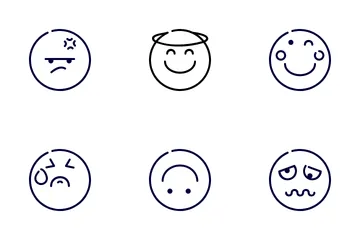 Des smileys Pack d'Icônes