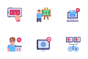 Desarrollo de juegos Paquete de Iconos