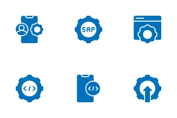 Desarrollo de software Paquete de Iconos