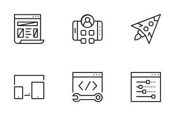 Desarrollo web Paquete de Iconos