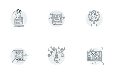 Desarrollo web Paquete de Iconos