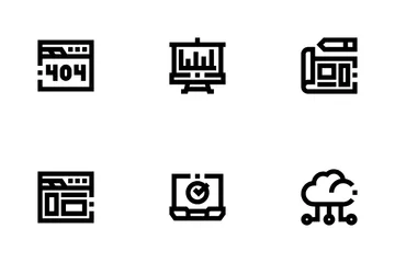 Desarrollo web Icon Pack