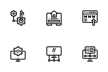 Desarrollo web Paquete de Iconos