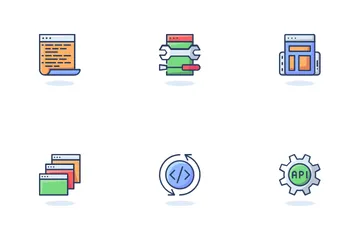 Desarrollo web Paquete de Iconos