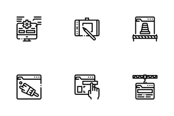 Desenvolvimento Front-End Pacote de Ícones