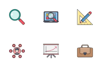 Desenvolvimento web Pacote de Ícones