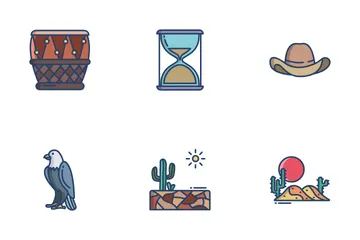 Desierto Paquete de Iconos
