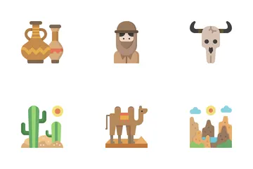 Desierto Paquete de Iconos