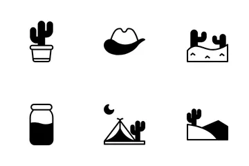 Desierto Paquete de Iconos