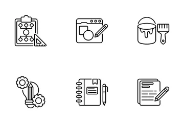 Design And Creative Services Icon Pack