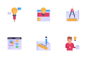 Design And Creative Services Icon Pack