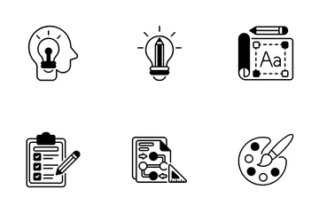 Design And Creative Services Icon Pack