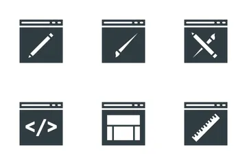 Design And Development Icon Pack