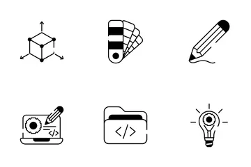 Design And Development Icon Pack